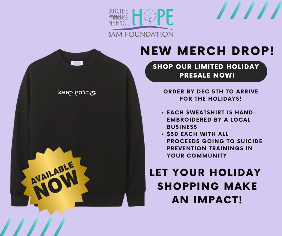 keep going; sweatshirt